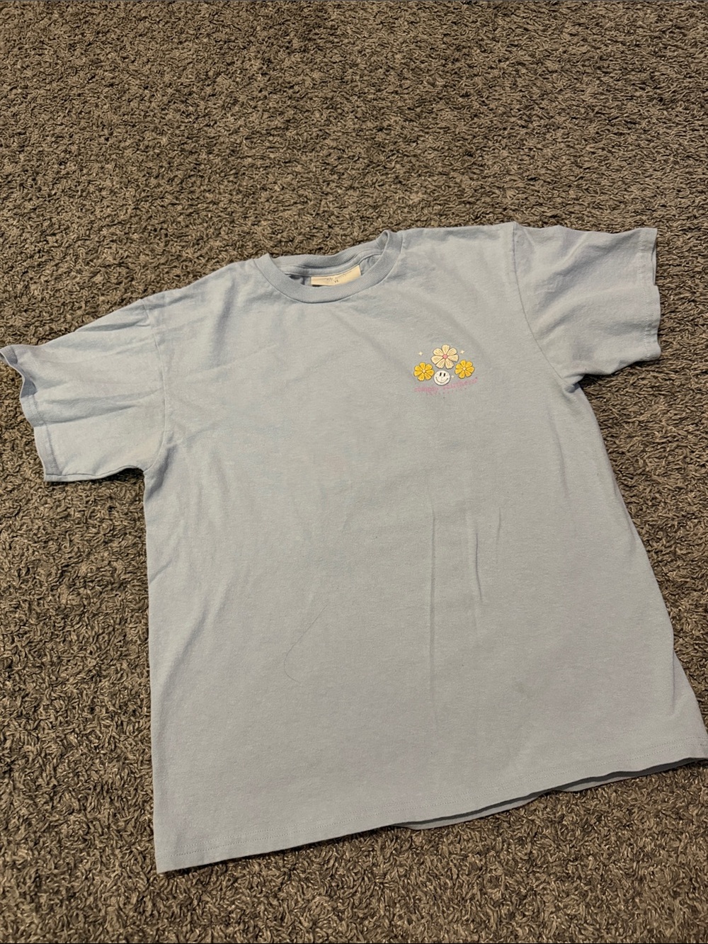 Simply Southern Light Blue Crewneck Tee
